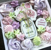 Коробочка безе с пряником